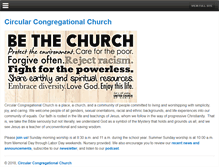 Tablet Screenshot of circularchurch.org